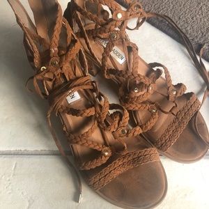Steve Madden Roped Sandals with heel